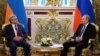 Встреча президента Армении Сержа Саргсяна (слева) с президентом России Владимиром Путиным (архив)