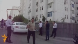 Rare Protest In Turkmenistan