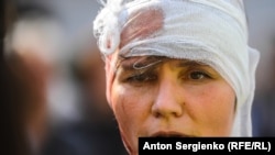 PHOTO GALLERY: Moscow Opposition Rally Turns Violent As Police Detain Protesters (Click image to view gallery.)