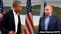 Президент США Барак Обама і президент Росії Володимир Путін, Північна Ірландія, червень 2013 року