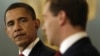 Barack Obama și Dmitri Medvedev, la Kremlin în iulie 2009, pledează pentru un acord post START