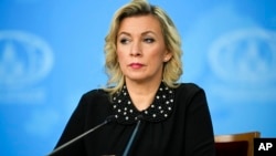რუსეთის საგარეო საქმეთა სამინისტროს პრესსპიკერი, მარია ზახაროვა