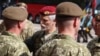 Голова Військового комітету НАТО Петр Павел (в центрі) під час візиту Військового комітету НАТО до Львова, 18 квітня 2018 року 