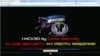 The website of Kyrgyzstan's Interior Ministry was one of those hacked.