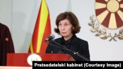 Гордана Сиљановска-Давкова, претседателка на Република Северна Македонија 