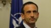 Romania -- Philip Gordon, US Assistant Secretary of State for European and Eurasian Affairs, waits to meet with interim President at Cotroceni Presidential Palace in Bucharest, 13Aug2012