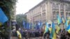 Proteste împotriva vizitei lui Victor Ianucovici la Lvov