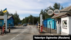 Բելառուսի հետ սահմանի Վիլչա անցակետը, Ուկրաինա, արխիվ, 8 սեպտեմբերի, 2020թ. 