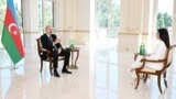 Президент Азербайджана Ильхам Алиев даёт интервью телеканалу "Аль-Арабия", 27 августа 2025 года