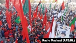 د پاکستان جمهوري غورځنګ د لاهور د جلسه. انځور د ۲۰۲۱ز کال د جنوری مياشتې دی.